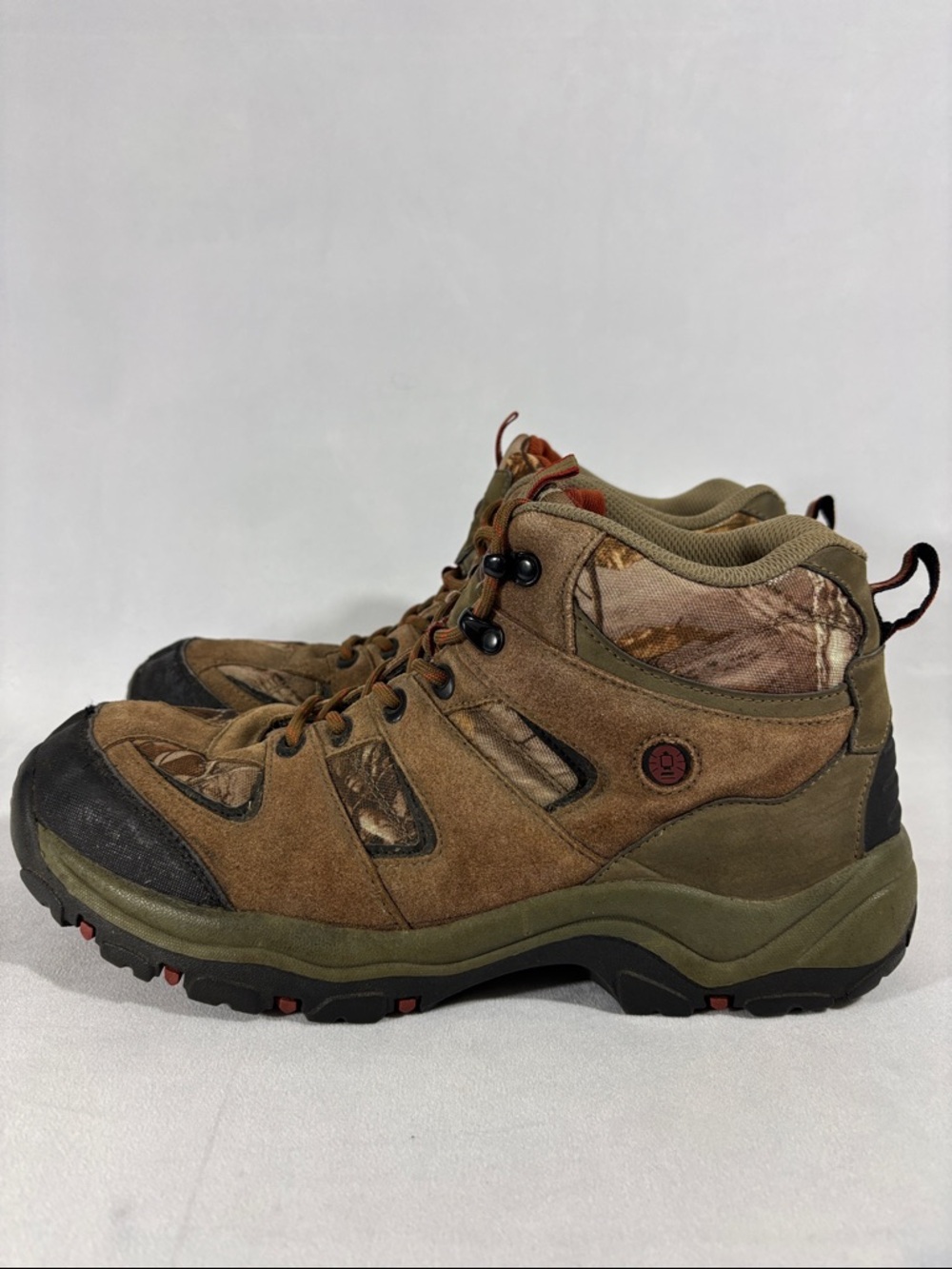 Coleman Lace-Up Hiking Boots Partial Leather Men’s 12M **
